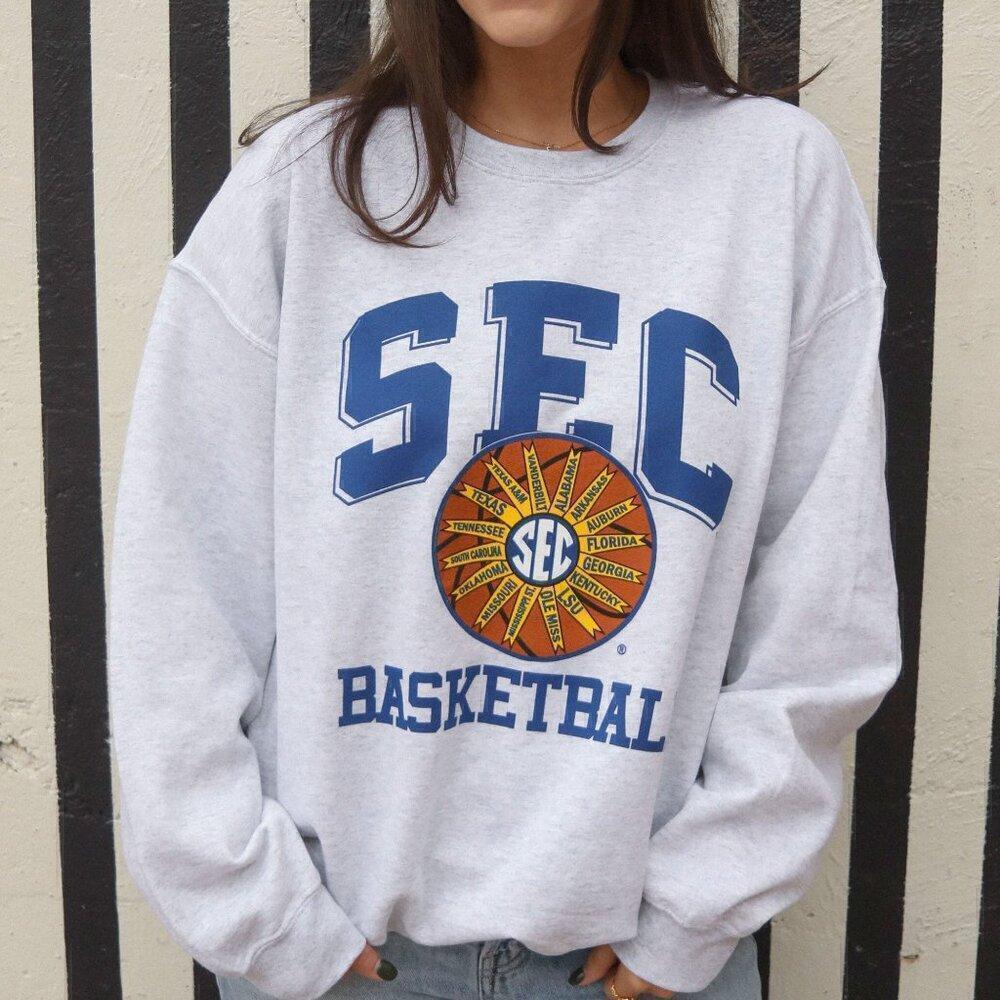 SEC Charlie Southern SEC Retro Basketball Fan Sweatshirt